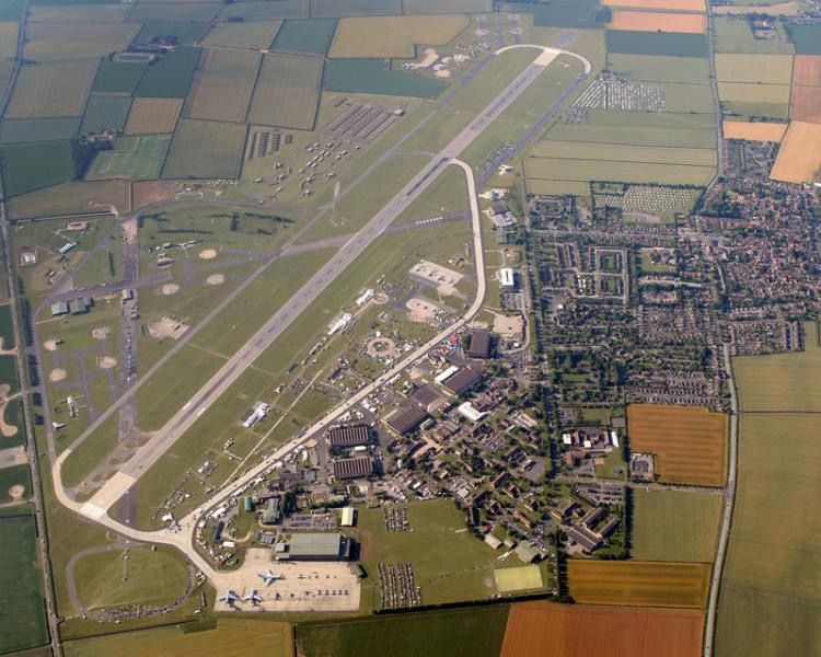 A bird eye's view of RAF Waddington
