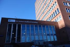 A photo of the Sir Robert Hadfield Building from the outside