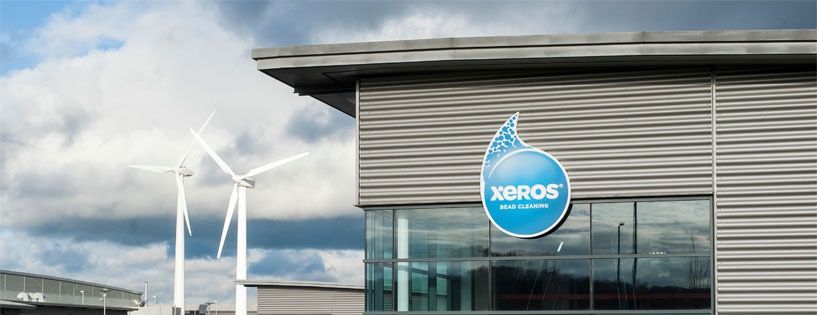 A photo of the Xeros building from the outside